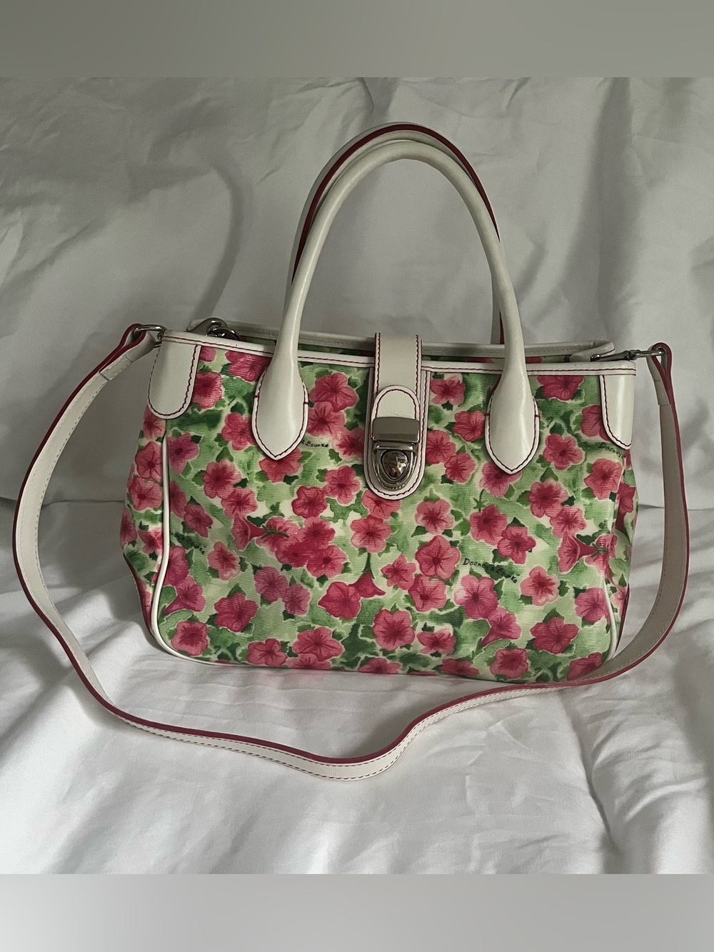 Dooney & Burke | Pink Hibiscus Purse